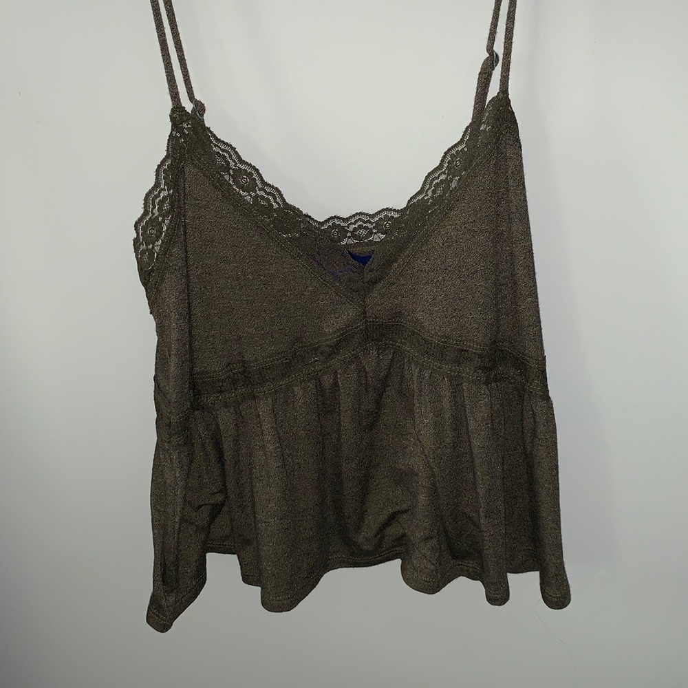 Cropped green tank!